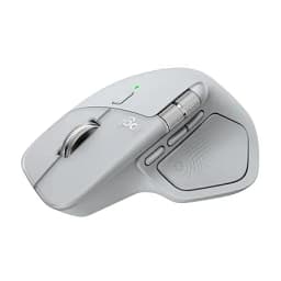 Logitech MX Master 4 Ergonomic Wireless Mouse - Pale Grey - Image 3