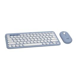 Logitech Pebble 2 Combo Wireless Keyboard and Mouse - Tonal Blue - Image 7
