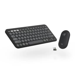 Logitech Pebble 2 Combo Wireless Keyboard and Mouse - Graphite - Image 1