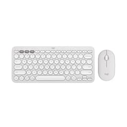Logitech Pebble 2 Combo Wireless Keyboard and Mouse - Tonal White - Image 5