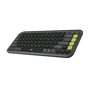 Logitech POP ICON Keys Wireless Bluetooth Keyboard - Graphite