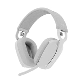 Logitech Zone Vibe 100 Lightweight Wireless Over-Ear Headphones - Offwhite - Image 7