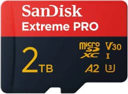 SanDisk 2TB Extreme PRO microSDXC UHS-I Memory Card - Image 2