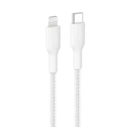 Belkin USB-C to Lightning Braided Cable (2m/6.6ft, White) - Image 2