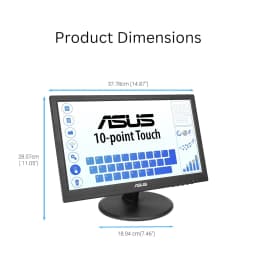 ASUS VT169HE 15.6-inch Full HD Touch Monitor - Image 7