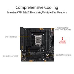 Asus TUF Gaming B760M-Plus D4 Motherboard