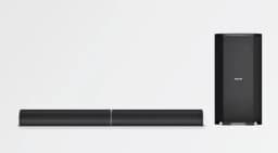 Philips Convertible Soundbar MMS8090B/94 2.1 Channel 80W, Optical-Connectivity Option with Supporting USB, AUX, FM & Remote Control