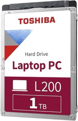 Toshiba L200 Mobile 2.5" 7mm 1TB SATA HDD 'Bulk' (HDWL110UZSVA)