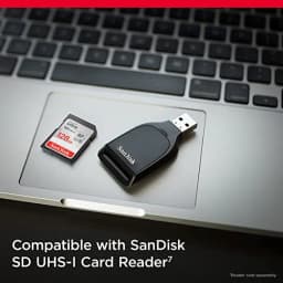 SanDisk 128GB Ultra SDXC UHS-I Memory Card - Up to 140MB/s, C10, U1, Full HD, SD Card