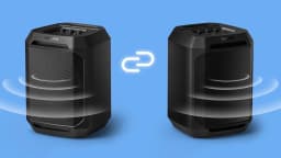 Philips Bluetooth Party Speaker, Dynamic Bass Boost, Bluetooth and Aux-in, Karaoke Microphone Input, Wireless pairing for stereo sound, Up to 7 Hours battery, Built-in carry handle, USB-C TAX