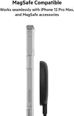 Belkin SheerForce Clear Cover for iPhone 12 Pro Max