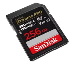 SanDisk 256GB Extreme Pro UHS-II SD Memory Card Works with Panasonic DC-G9 II, DC-S5IIX, DC-S5II Mirrorless Cameras