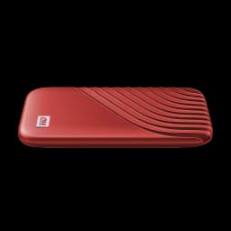 Western Digital 1TB My Passport USB 3.2 Type-C Portable Solid State Drive - Red
