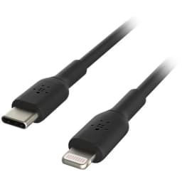 Belkin USB-C to Lightning Charge/Sync Cable Apple iPhone iPad 3ft 3' Black