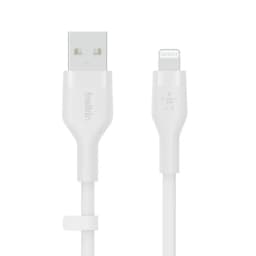 Belkin CAA008BT1MWH USB Cable 1 M USB A USB C/Lightning White