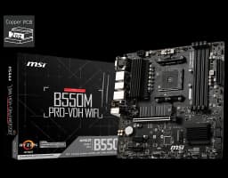 MSI-B550M PRO-VDH WIFI , AMD SOCKET ,MOTHERBOARD