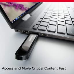 SanDisk USB Extreme USB 3.2 256GB, Upto 400MBs R & 240MB/s W, (SDCZ810-256G-G46)