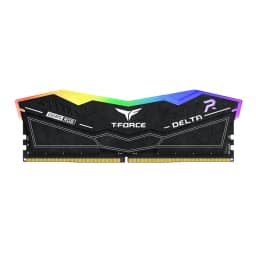 TeamGroup T-Force Delta RGB 32GB (32GBx1) DDR5 5200MHz Ram (Black) - Image 1