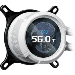 ASUS 360mm ROG STRIX LC III ARGB LCD All-in-One Liquid Cooler (White)