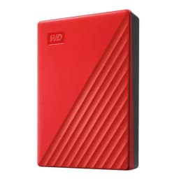 Western Digital My Passport 4TB Red External Hard Drive