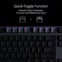 Asus ROG Strix Scope NX Wireless Deluxe Gaming Keyboard with Red Switches