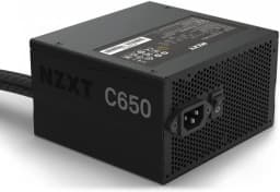 NZXT C650 Bronze - PA-6B1BB-US - 650 Watt PSU - 80 Plus Bronze Certified - DC-DC Technology - Semi Modular Design - Sleeved Cables - ATX Gaming Power Supply