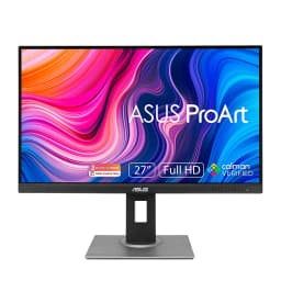 ASUS ProArt Display PA278QV 27" WQHD (2560 x 1440) Monitor, 100% sRGB/Rec. 709, E < 2, IPS, DisplayPort HDMI DVI-D Mini DP, Calman Verified, Eye Care, Anti-Glare, Tilt Pivot Swivel Height Adj