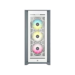 Corsair ICUE 5000X RGB Mid Tower Cabinet (White)