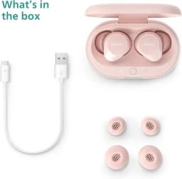 PHILIPS TAT1209PK True Wireless In Ear Bluetooth Headphones