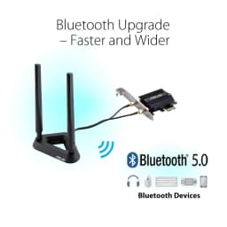 Asus PCE-AX58BT Dual Band PCI-E wifi6 Adapter