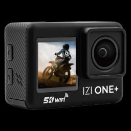 IZI ONE+ 5K Action Camera : Dual Screen, Waterproof, 48MP - Image 2