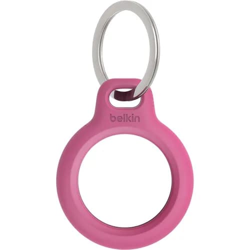 Belkin Apple AirTag Pink Secure Holder With Key Ring