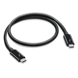 Thunderbolt 3 Cable (USB-C to USB-C) (100W) (1.6ft/0.5m) (USB Type-C)