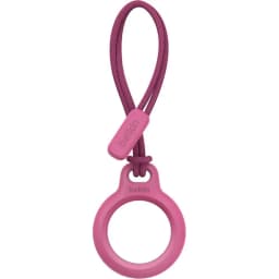 Belkin AirTag Secure Holder with Strap, Pink (F8W974btPNK)