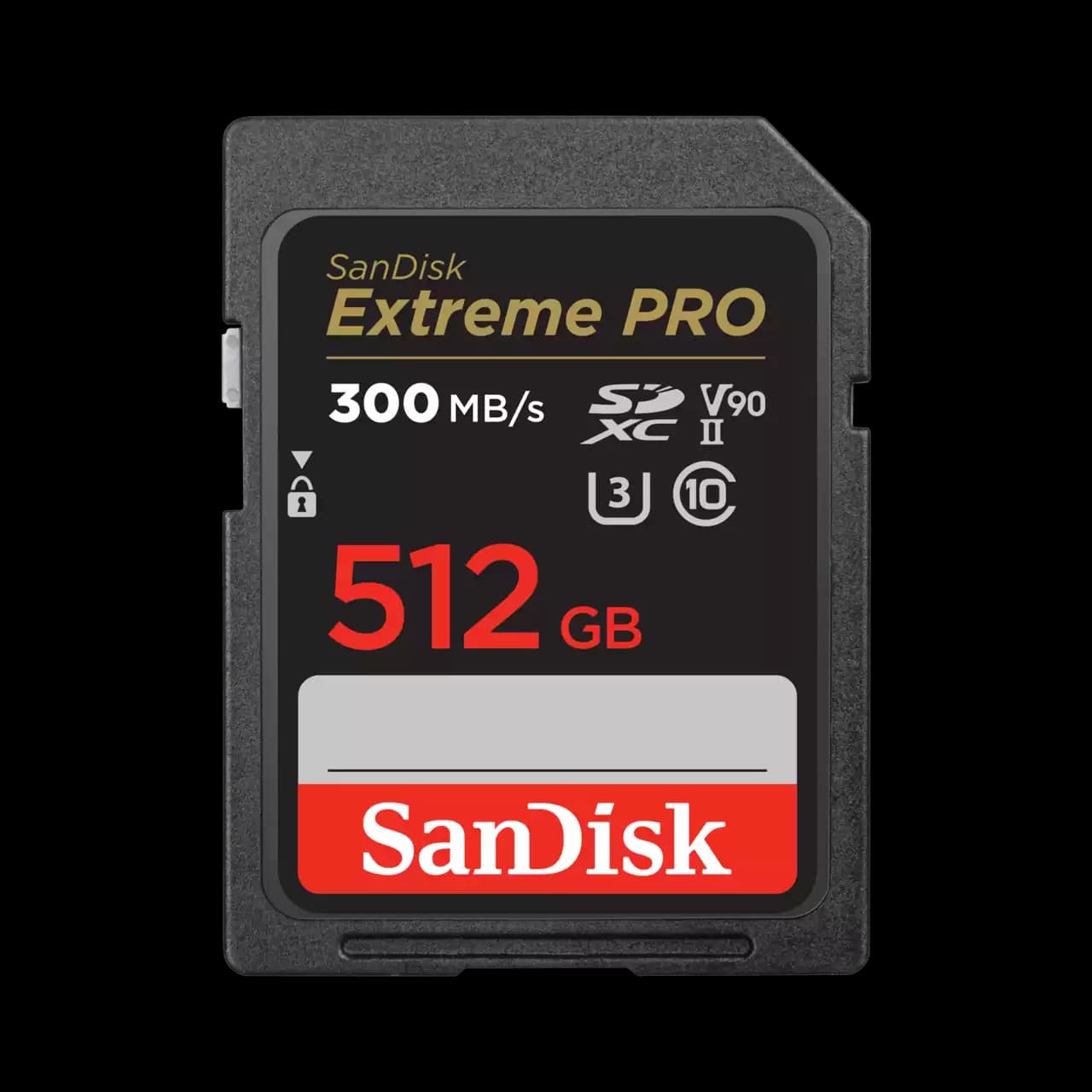 SanDisk Extreme PRO 512GB® SDHC™ and SDXC™ UHS-II card