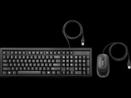HP Wired Keyboard and Mouse 160 (6HD76AA)