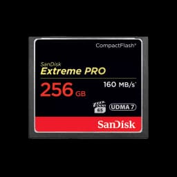 SANDISK 256GB Extreme Pro CompactFlash Memory Card
