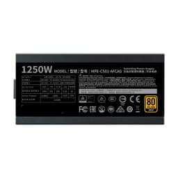 Cooler Master MWE 1250 V2 1250 Watt 80 Plus Gold SMPS