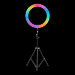 IZI LIGHT 16" Ring Light - 10 Dual & 15 RGB colors, 360 - Image 1