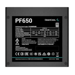 Deepcool PF650 80 Plus Standard SMPS