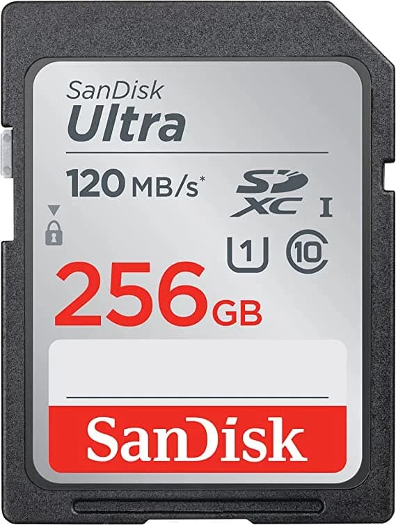 SanDisk 256GB ULTRA SDXC Class 10 SDXC Card Memory Card