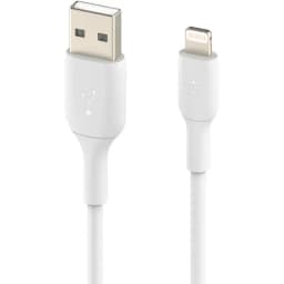 elkin Boost Charge Lightning to USB Type-A Cable (3.3', White)