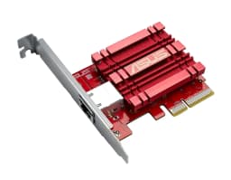 ASUS XG-C100C 10GBase-T PCIe Network Adapter with Backward Compatibility of 5/2.5/1G and 100Mbps ; RJ45 Port and Built-in QoS - Image 1