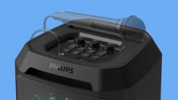 Philips Bluetooth Party Speaker, Dynamic Bass Boost, Bluetooth and Aux-in, Karaoke Microphone Input, Wireless pairing for stereo sound, Up to 7 Hours battery, Built-in carry handle, USB-C TAX
