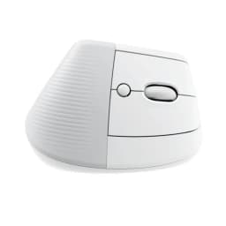 Logitech Lift Vertical Ergonomic Wireless Mouse Pale Grey