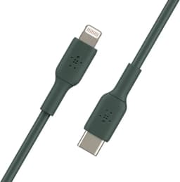 Belkin BOOST↑CHARGE™ USB-C to Lightning Cable (1m / 3.3ft, Midnight Green)