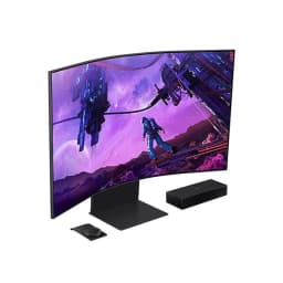 Samsung Odyssey Ark LS55BG970NWXXL - 55 Inch Gaming Monitor (1000R Curved, AMD FreeSync Premium Pro,....