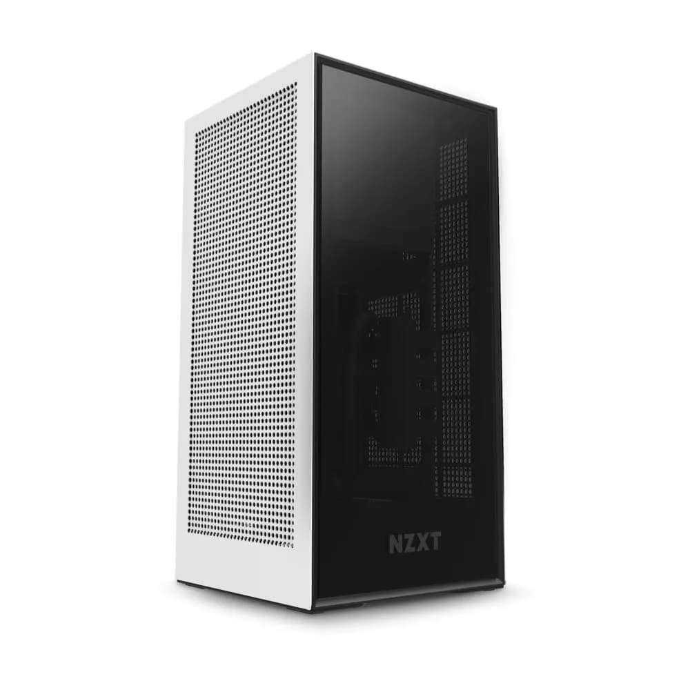 NZXT H1 MINI-ITX GAMING ,WHITE CABINET CASE