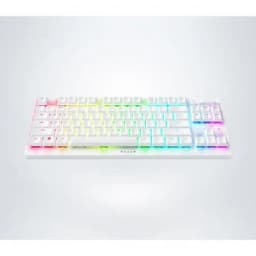 Razer DeathStalker V2 Pro Tenkeyless Wireless Gaming Keyboard Low-Profile Linear Optical Red Switches (White)