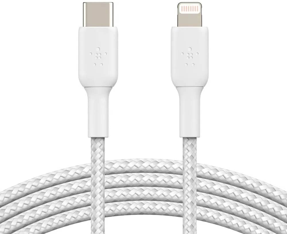 Belkin BOOSTCHARGE USB-C to Lightning Braided Cable
